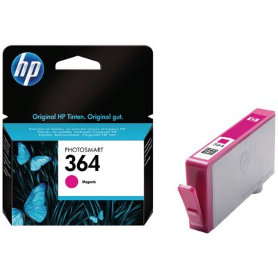 Hp 364 Ink Cartridge, Magenta Single Pack, CB319EE Hp 364 Ink Cartridge, Magenta Single Pack, CB319EE